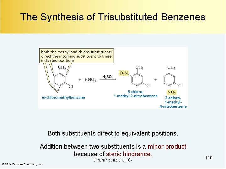 The Synthesis of Trisubstituted Benzenes Both substituents direct to equivalent positions. Addition between two