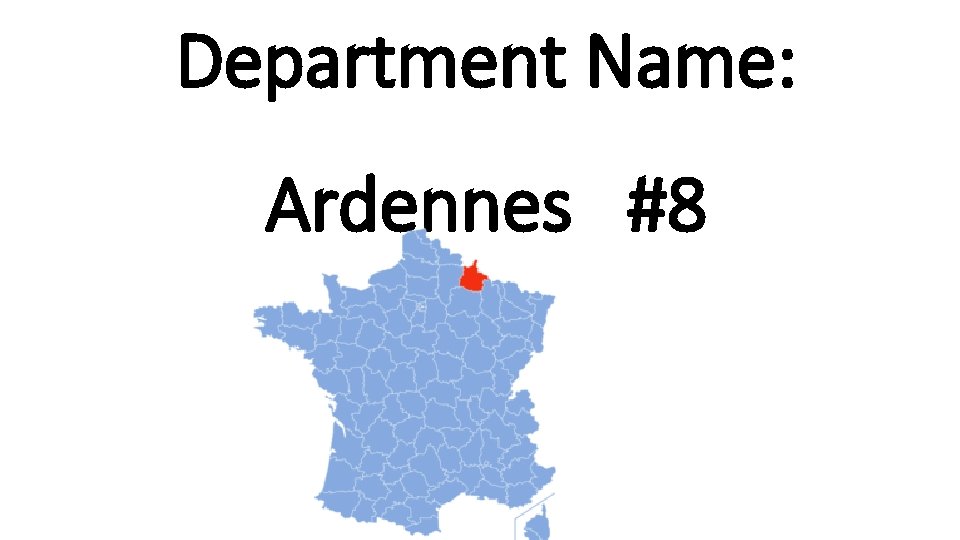 Department Name: Ardennes #8 