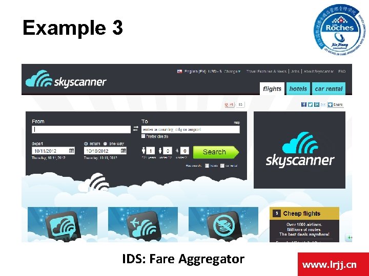 Example 3 IDS: Fare Aggregator www. lrjj. cn 