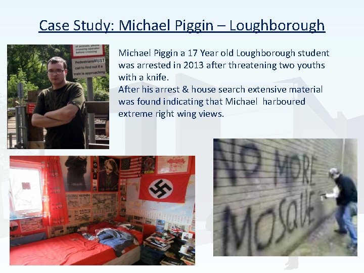 Case Study: Michael Piggin – Loughborough Michael Piggin a 17 Year old Loughborough student