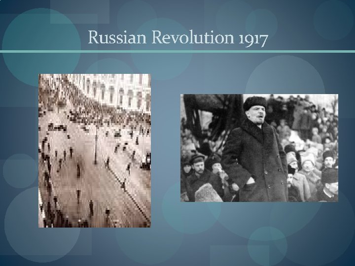 Russian Revolution 1917 