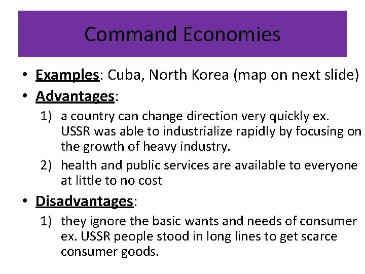 Economic Systems Capitalism An economic system based on