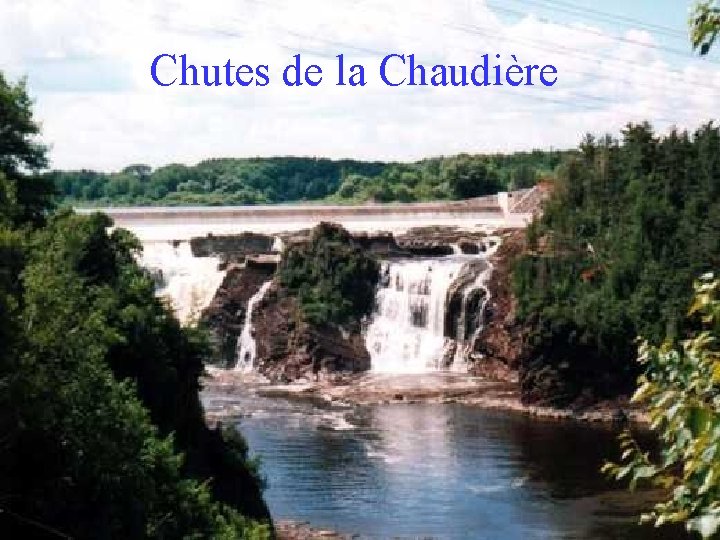 Chutes de la Chaudière 