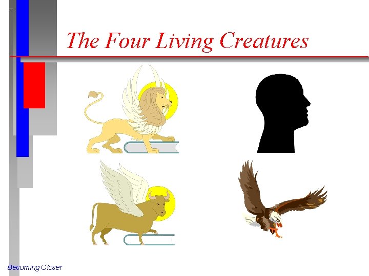 The Four Living Creatures Becoming Closer 