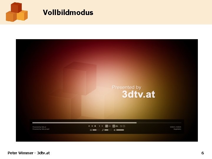 Vollbildmodus Peter Wimmer - 3 dtv. at 6 