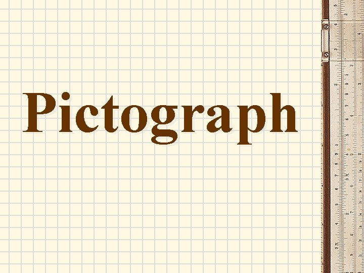 Pictograph Pictograph