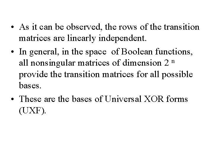  • As it can be observed, the rows of the transition matrices are