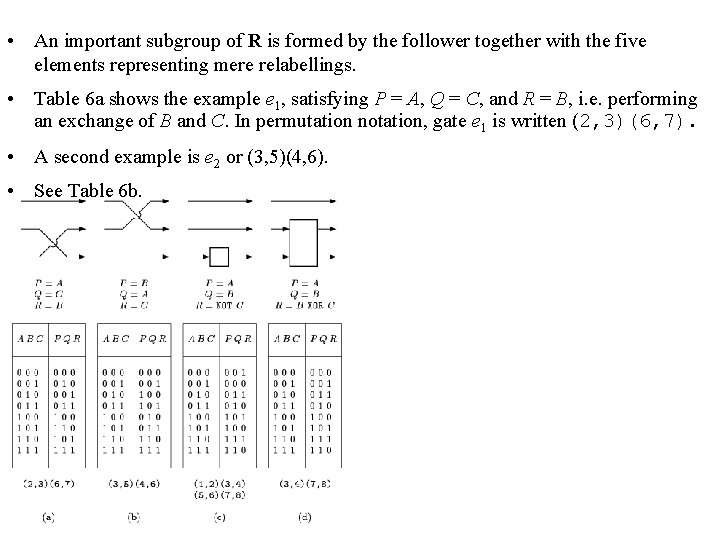  • An important subgroup of R is formed by the follower together with