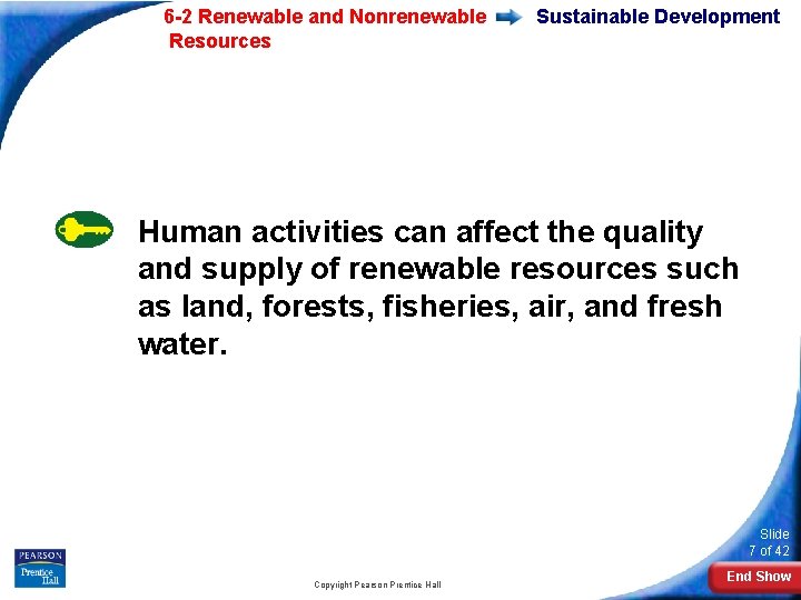 6 2 Renewable and Nonrenewable Resources Slide 1
