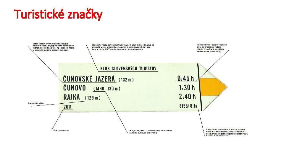 Turistické značky 