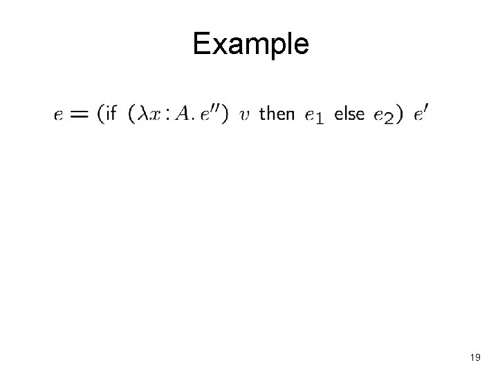 Example 19 