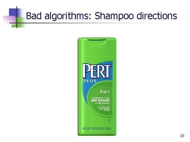 Bad algorithms: Shampoo directions 18 Bad algorithms: Shampoo directions 18
