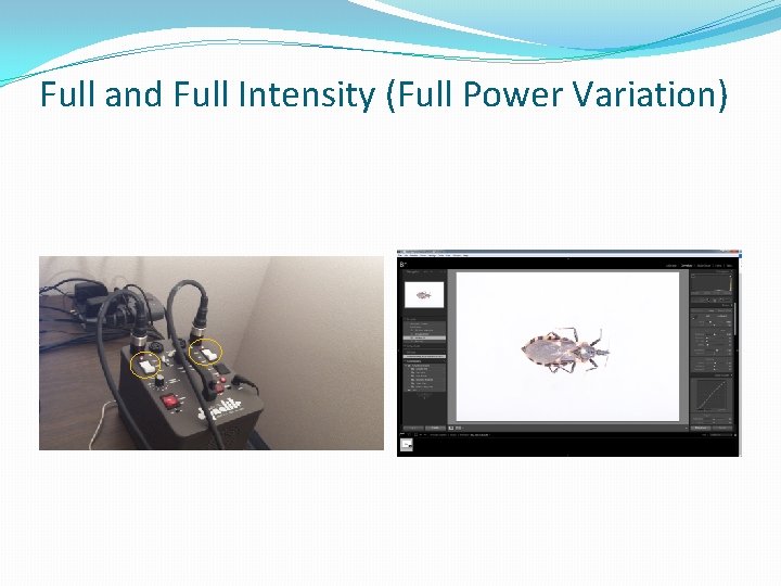 Full and Full Intensity (Full Power Variation) 