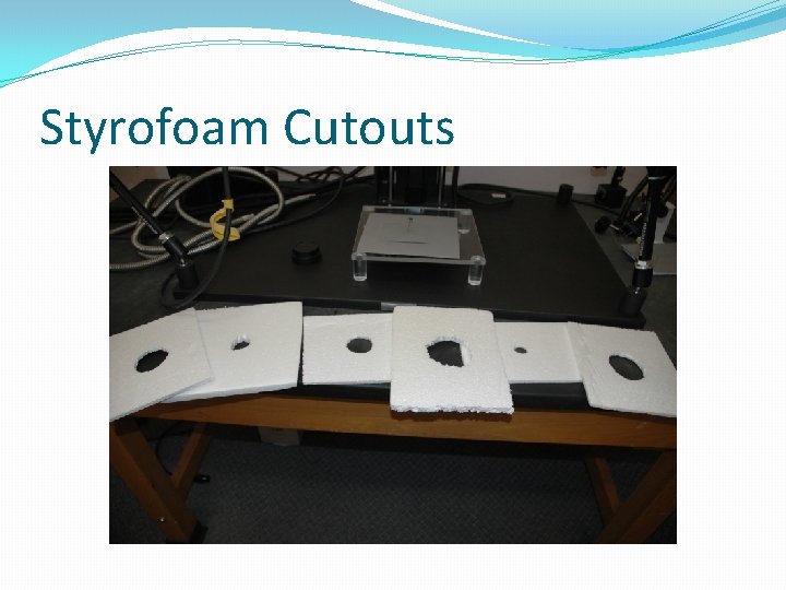 Styrofoam Cutouts 