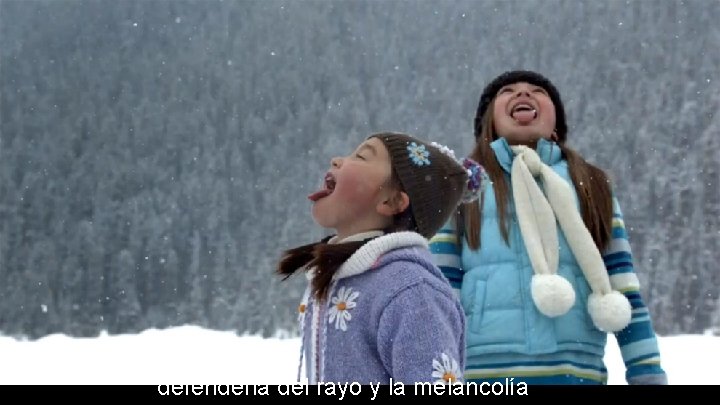 defenderla del rayo y la melancolía 