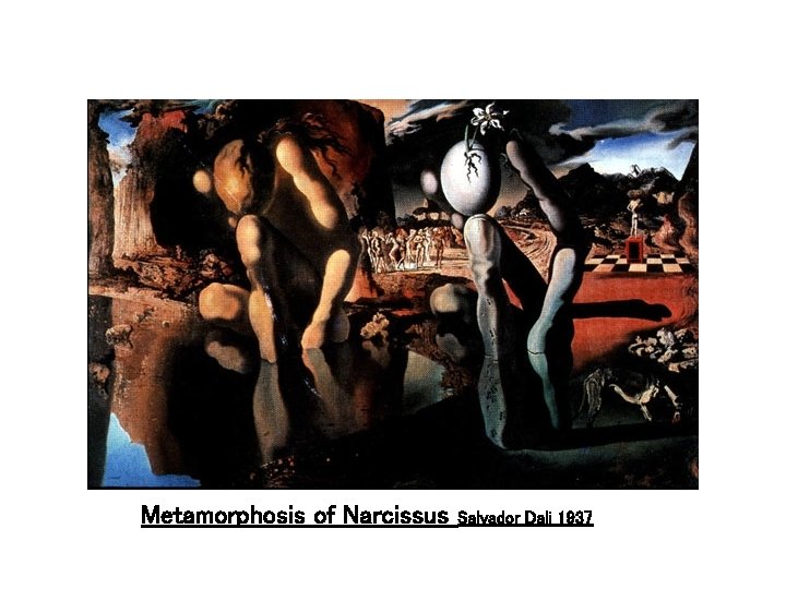 Metamorphosis of Narcissus Salvador Dali 1937 