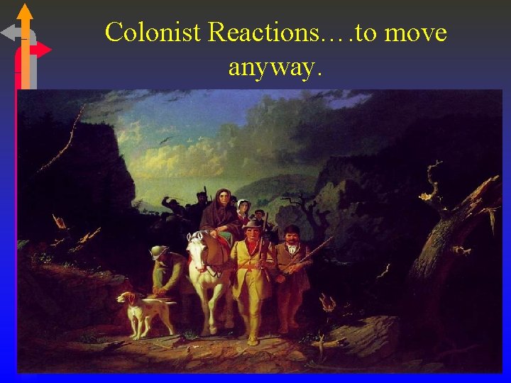 Colonist Reactions…. to move anyway. 