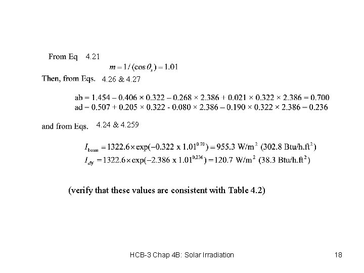 4. 21 4. 26 & 4. 27 4. 24 & 4. 259 (verify that