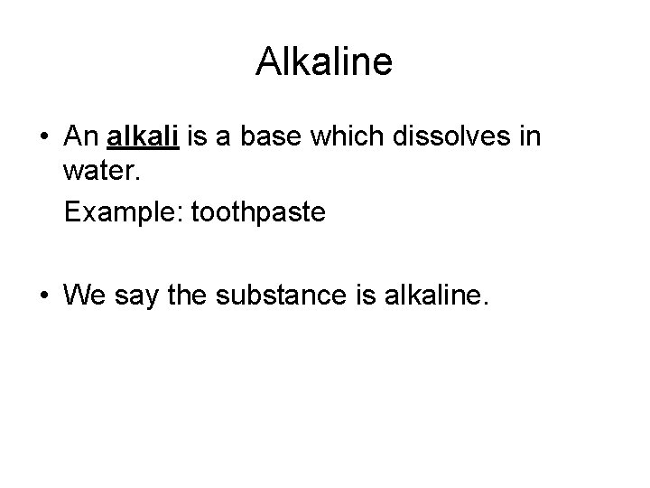 Acid and Bases Chapter 24 Examples of Everyday