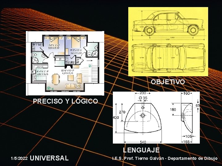 OBJETIVO PRECISO Y LÓGICO LENGUAJE 1/5/2022 UNIVERSAL I. E. S. Prof. Tierno Galván -