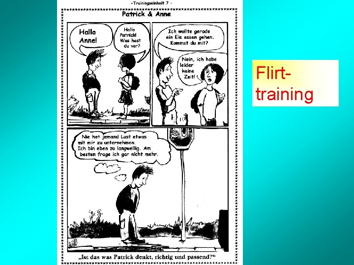 Flirttraining 