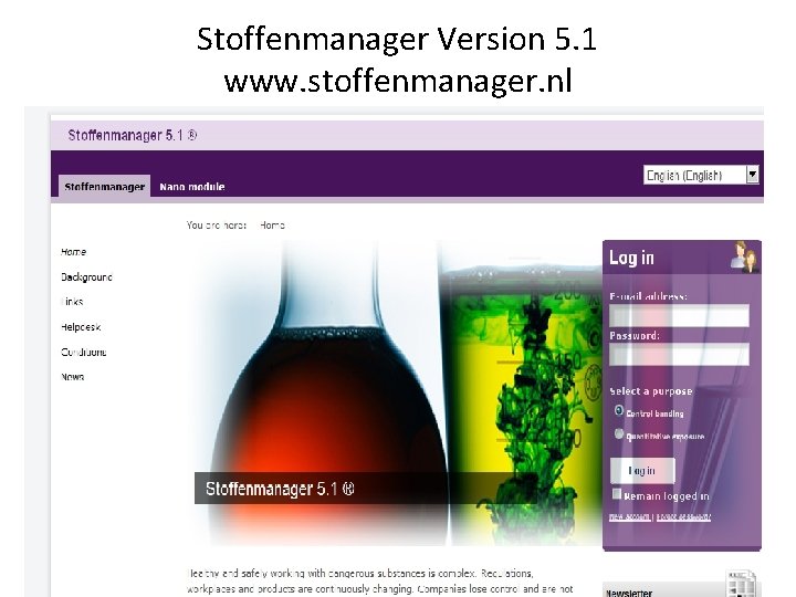 Stoffenmanager Version 5. 1 www. stoffenmanager. nl 