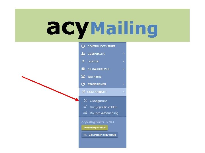 acy. Mailing 