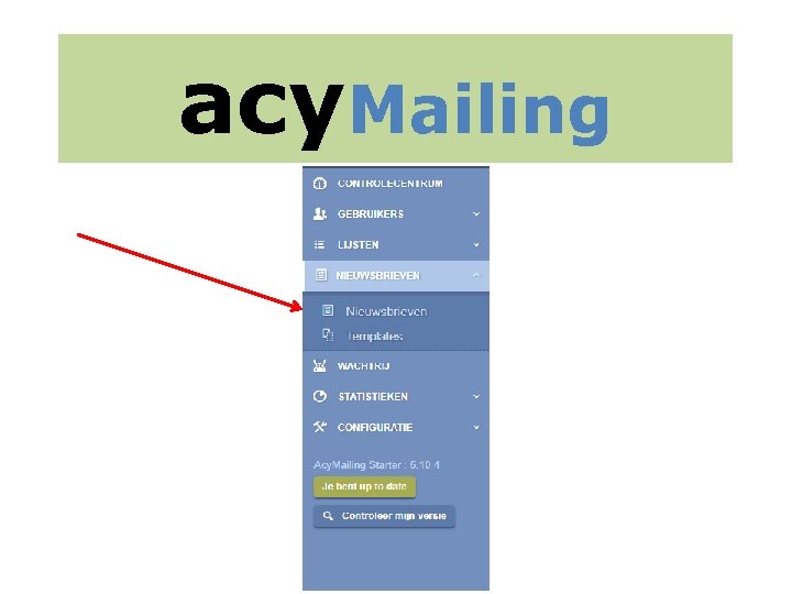 acy. Mailing 