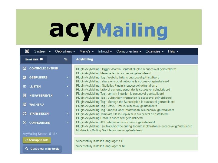 acy. Mailing 