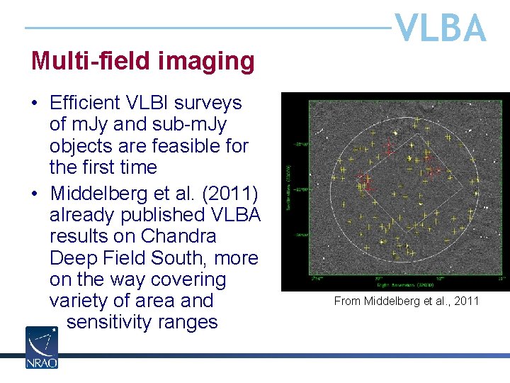 Multi-field imaging • Efficient VLBI surveys of m. Jy and sub-m. Jy objects are