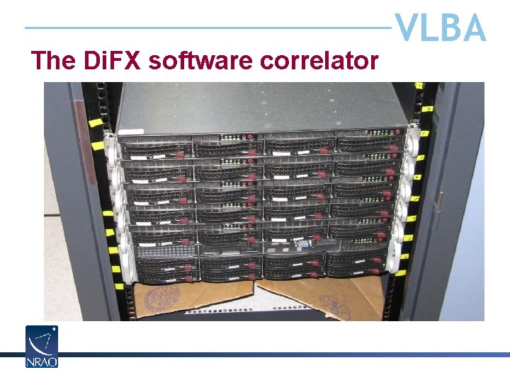 The Di. FX software correlator VLBA 