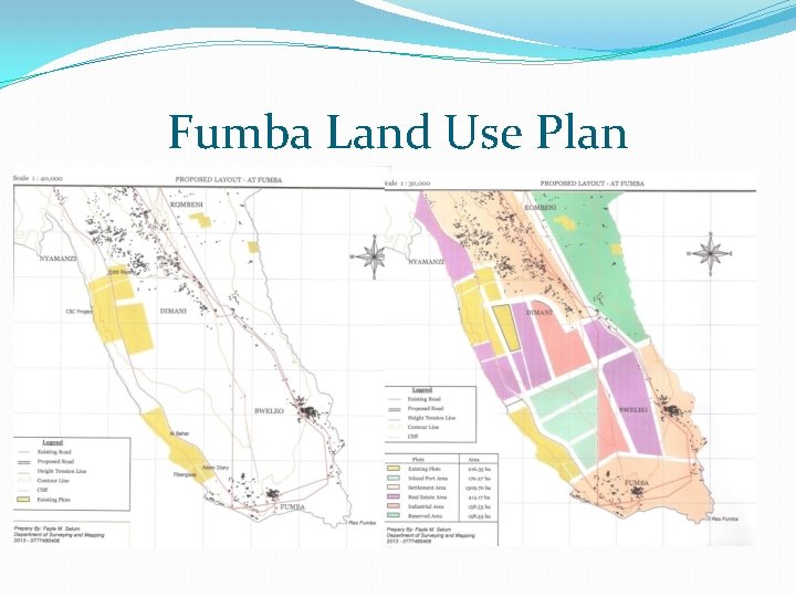 Fumba Land Use Plan 