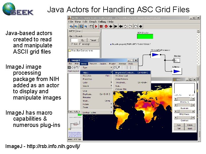 Java Actors for Handling ASC Grid Files Java-based actors created to read and manipulate
