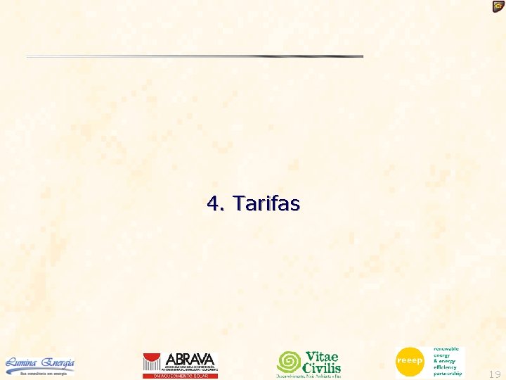 4. Tarifas 19 