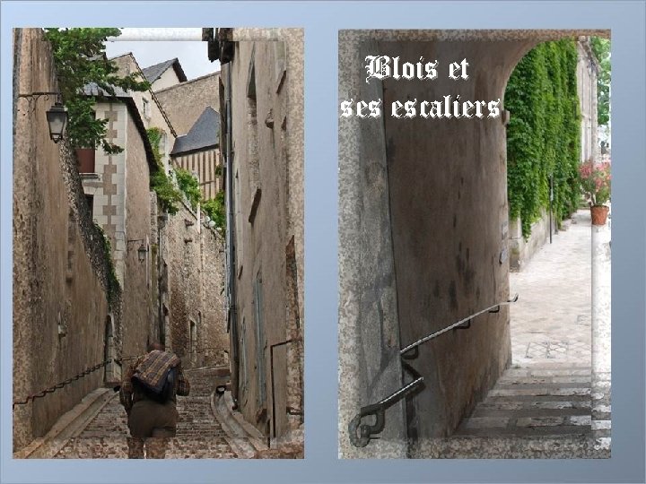 Blois et ses escaliers 