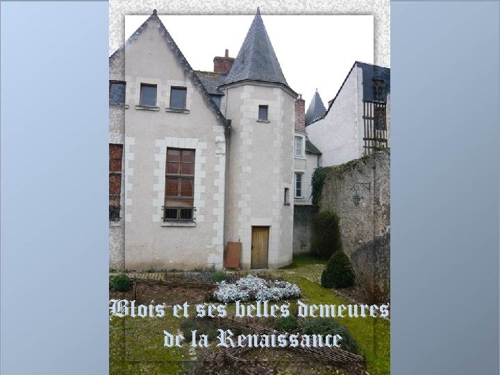 Blois et ses belles demeures de la Renaissance 