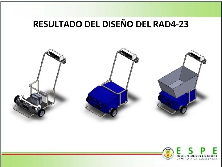 RESULTADO DEL DISEÑO DEL RAD 4 -23 