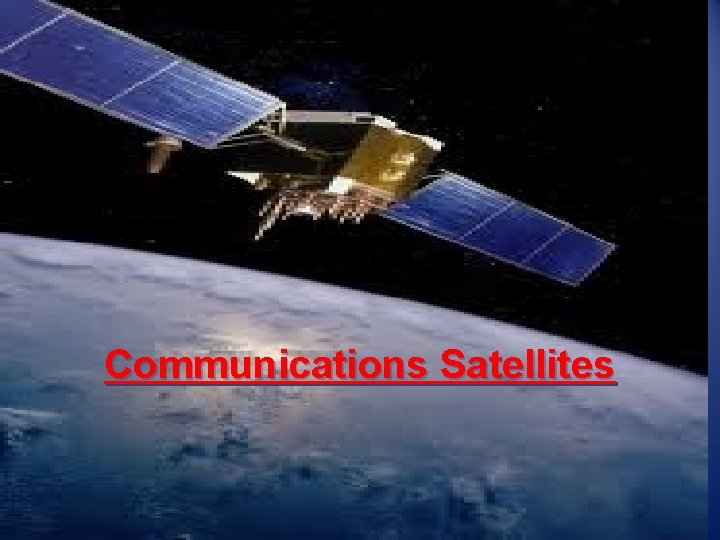Communications Satellites 
