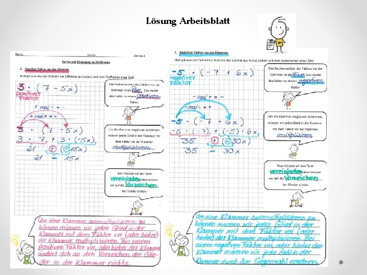 Lösung Arbeitsblatt 