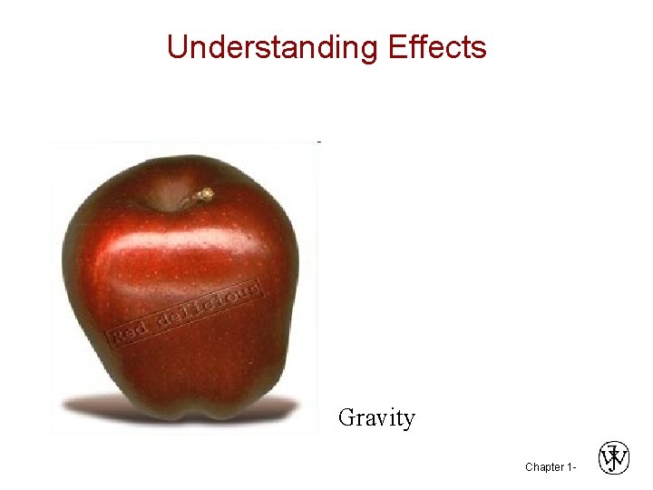 Understanding Effects Gravity Chapter 1 - 