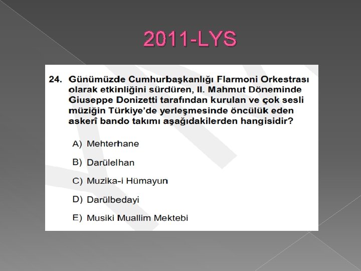 2011 -LYS 