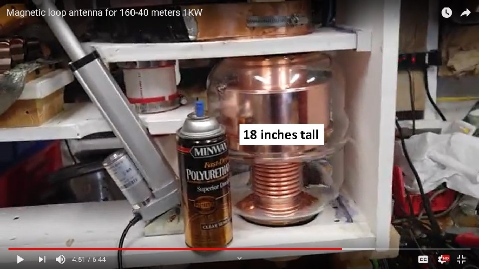 18 inches tall 