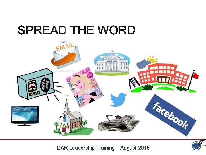 DAR Leadership Training – August 2015 