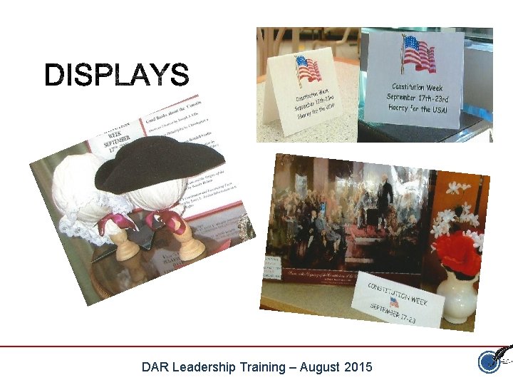 DAR Leadership Training – August 2015 