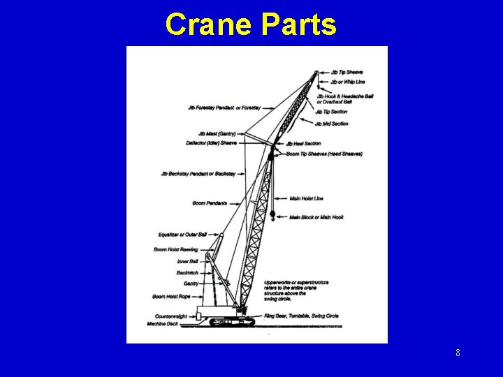 Crane Parts 8 