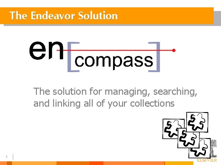 The Endeavor Solution The solution for managing, searching, and linking all of your collections