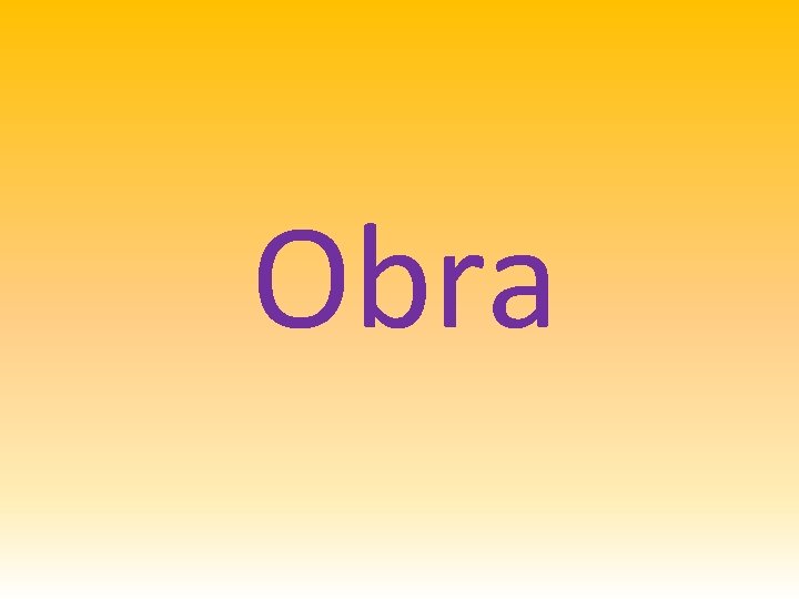 Obra 