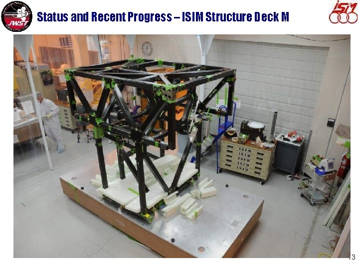 Status and Recent Progress – ISIM Structure Deck M 13 