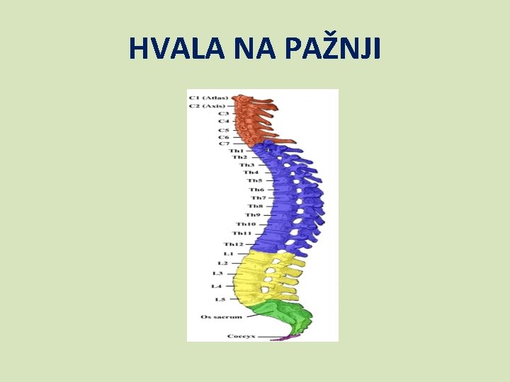 HVALA NA PAŽNJI 