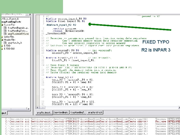 #define N_inpar 3_R 2 FIXED TYPO R 2 is INPAR 3 8 of 30